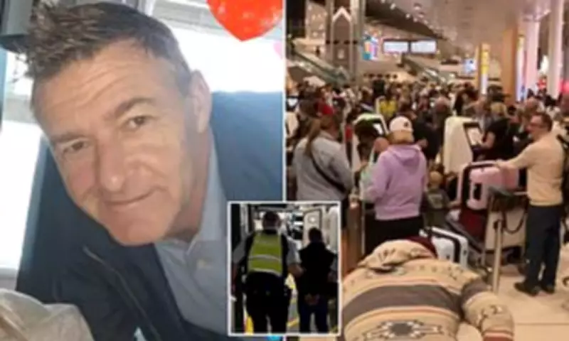Aussie dad arrested at Perth Airport over bomb threat and abuse