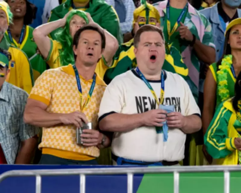 Balls Up Review: Wahlberg Shines in Raunchy Football Comedy