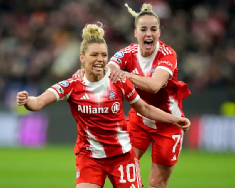 Bayern Munich Clinches Dramatic Victory Over Manchester United in Women's Champions League