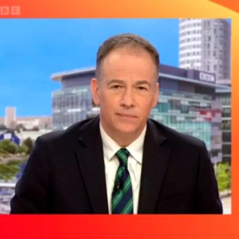BBC Breakfast Presenter Spots Guest's Hidden Wembley Message During Storm Warning