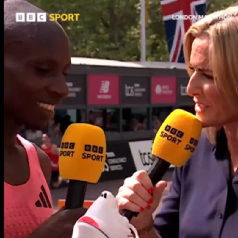 BBC's Gabby Logan Faces Backlash Over Awkward Interview with London Marathon Winner