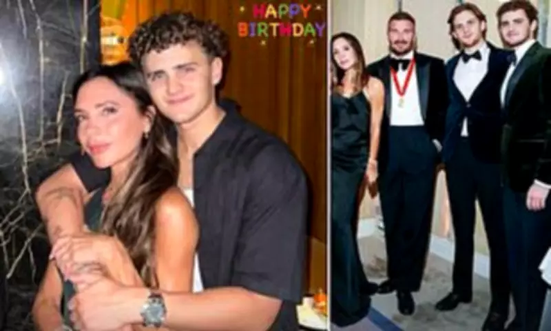 Beckhams Celebrate Nephew Oscar's 21st Birthday with Rare Family Photos