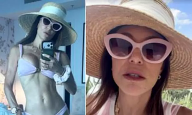 Bethenny Frankel Flaunts Fit Figure in Pink Bikini, Reveals Fitness Philosophy