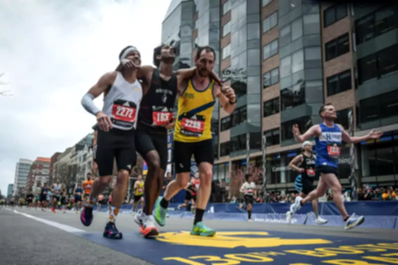 Boston Marathon Runners Display Incredible Sportsmanship by Helping Struggling Competitors