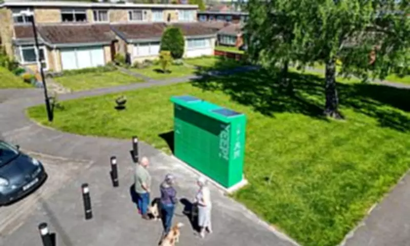 Bright green parcel locker angers Coventry residents