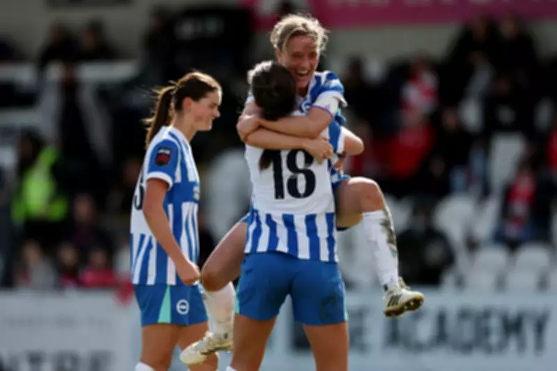 Brighton Stun Arsenal in Women's FA Cup Upset, Liverpool Edge Charlton in Extra Time