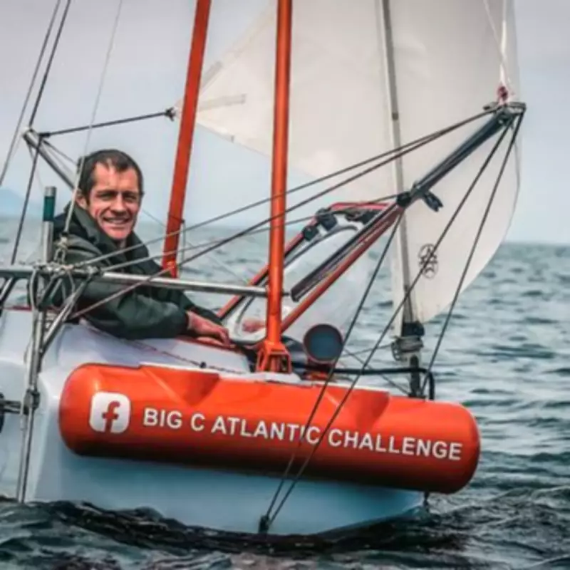British Daredevil to Cross Atlantic in Wheelie Bin-Sized Boat