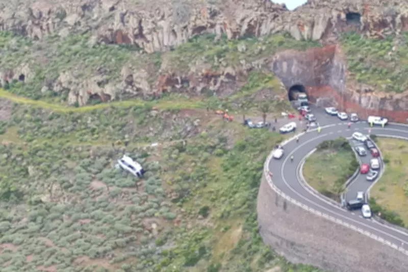British Tourist Killed, 27 Injured in Canary Islands Bus Crash on La Gomera