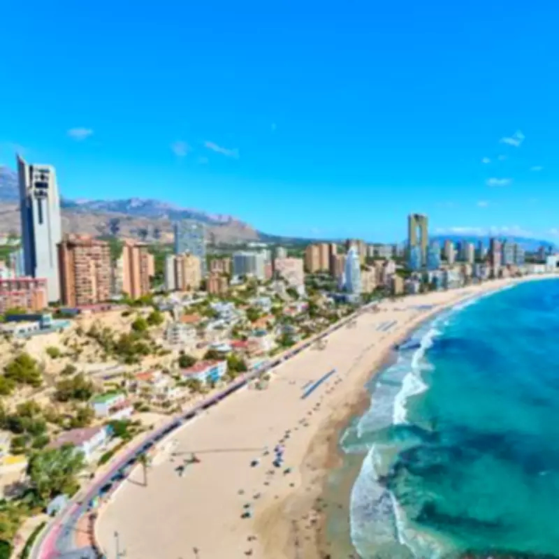 British Tourist's Benidorm View Reveals Mobility Scooter Traffic Jam