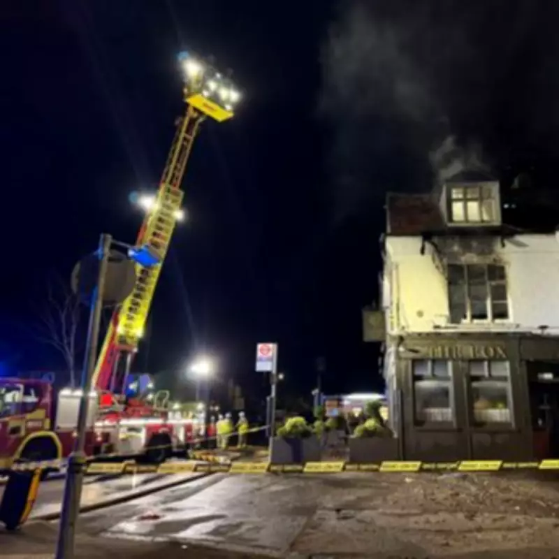 Bromley Pub Fire Cause Under Investigation After 60 Firefighters Battle Blaze