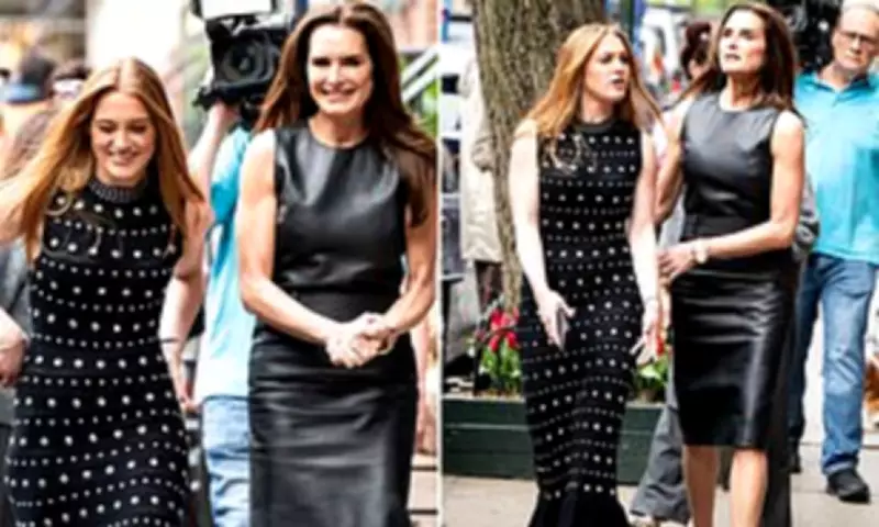 Brooke Shields and Daughter Rowan Film New Reality Show in NYC