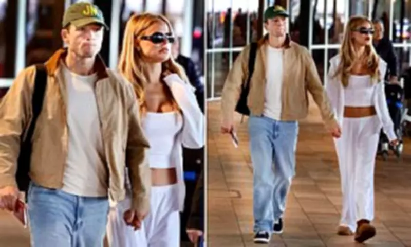 Brookes Nader and Taron Egerton Confirm Romance in Australia