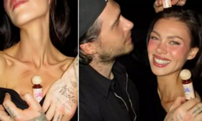 Brooklyn Beckham and Nicola Peltz Promote Hot Sauce with Racy Photos