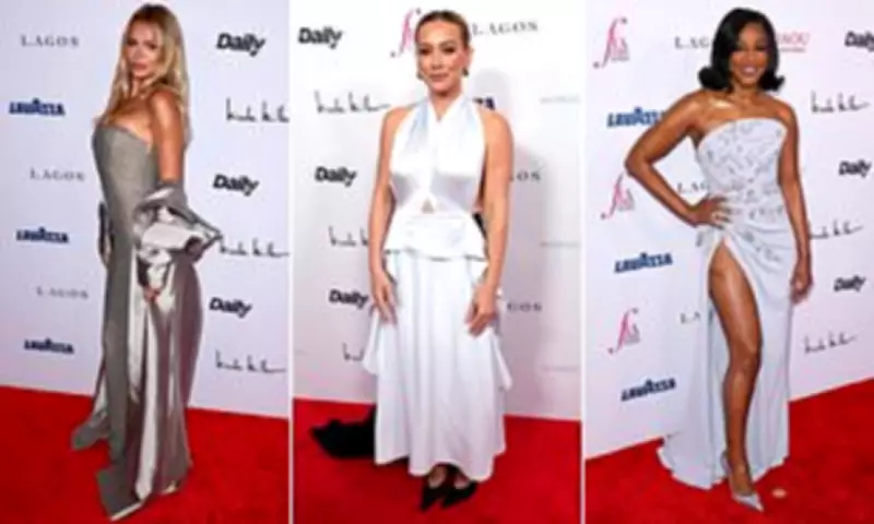 Brooks Nader Stuns at Fashion Los Angeles Awards with Chrissy Teigen and Hilary Duff