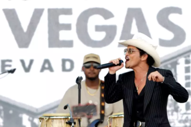 Bruno Mars Honoured as 'New King of Las Vegas' with Street Naming and Parade