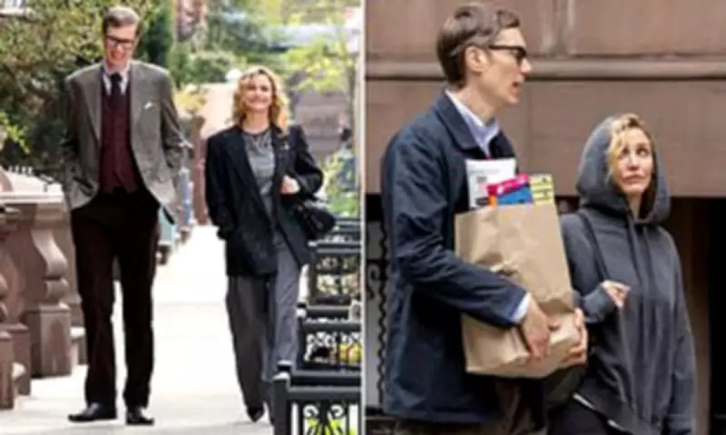 Cameron Diaz and Stephen Merchant Film Rom-Com 'The Sham' in New York