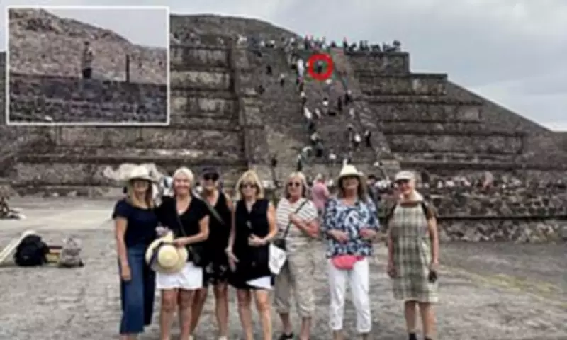 Canadian Tourists Unknowingly Photograph Gunman Before Teotihuacán Mass Shooting