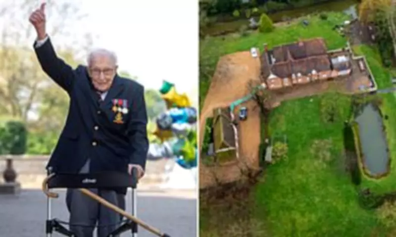 Captain Tom Moore's Home Relisted with £300k Price Cut After Controversy