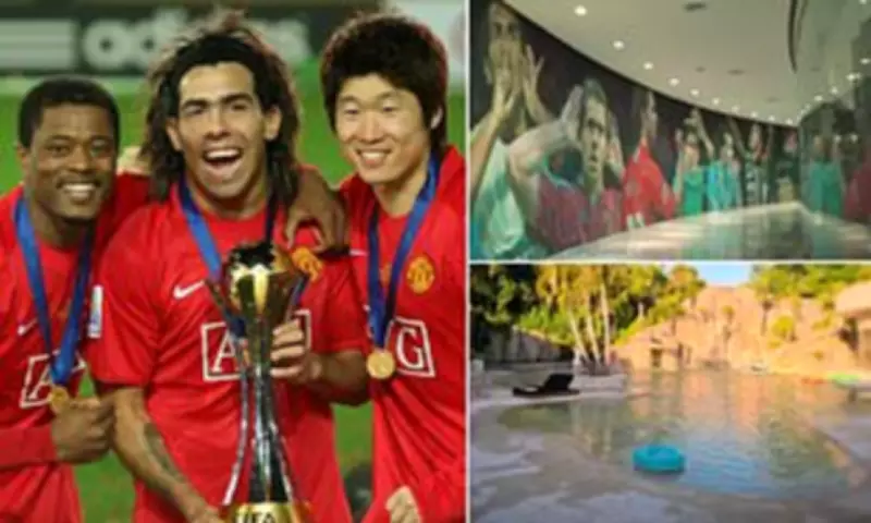 Carlos Tevez Shows Off Lavish Mansion to Former Man Utd Teammates