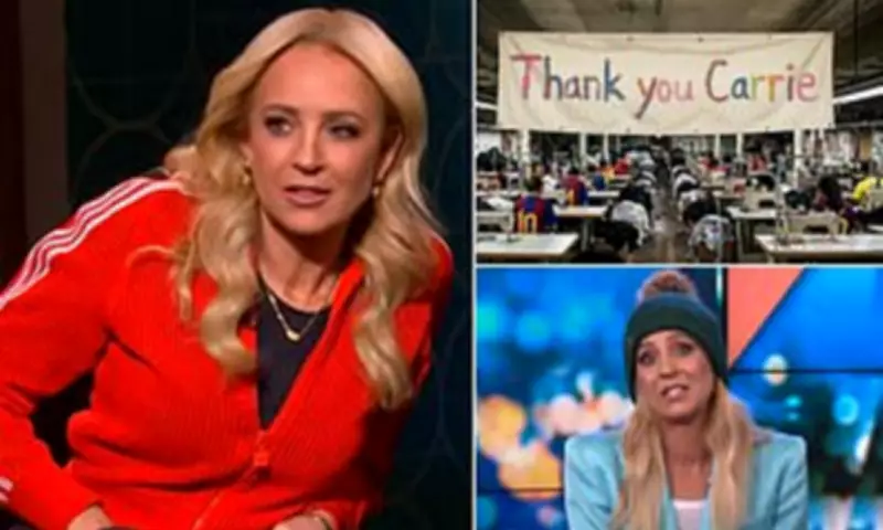 Carrie Bickmore Roasted on TV Show Over Charity and Nude Mishap