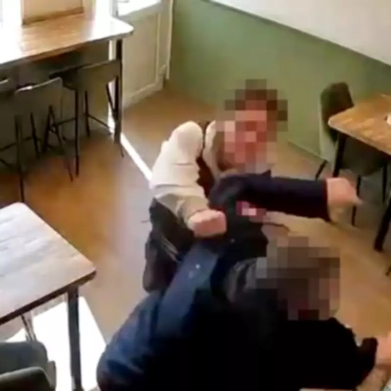 CCTV Captures Knife Attack at Bolton Cafe, Man Arrested After Two Stabbings