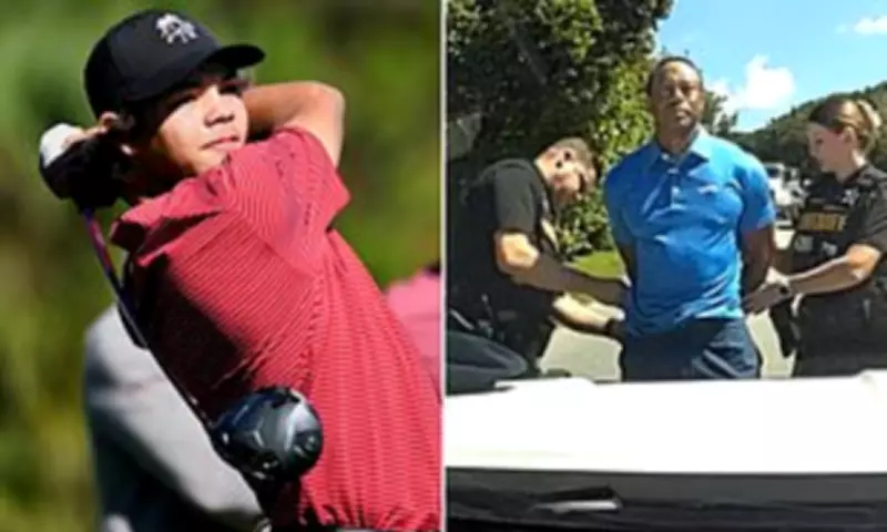 Charlie Woods Struggles in Golf Return Amid Father Tiger's Legal Turmoil