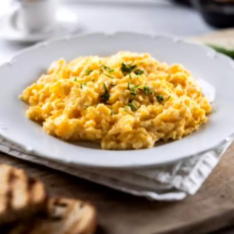 Chef's Secret for Creamiest Scrambled Eggs Uses Surprising Cupboard Staple