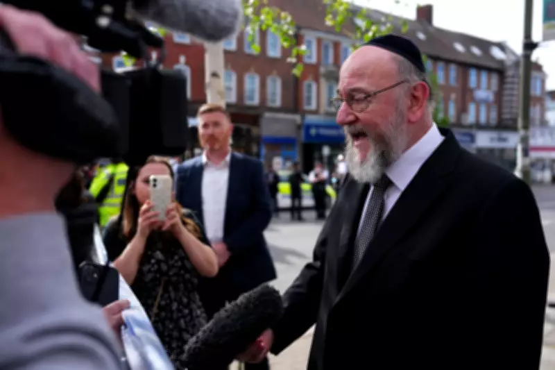 Chief Rabbi Warns ‘Visibly Jewish’ People Not Safe on UK Streets