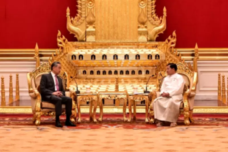 China’s Top Diplomat Meets Myanmar Leader on Southeast Asia Tour