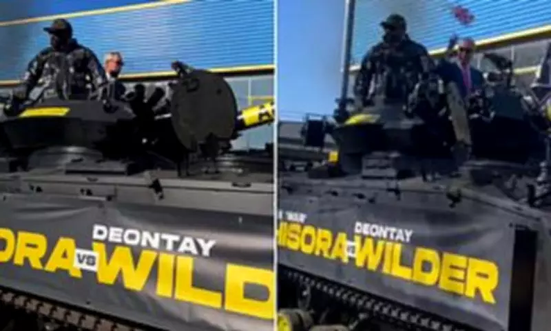 Chisora and Farage Arrive in Tank for Final Fight Press Conference