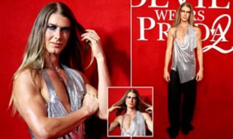 Christian Wilkins Dazzles in Silver at The Devil Wears Prada 2 Premiere in Sydney