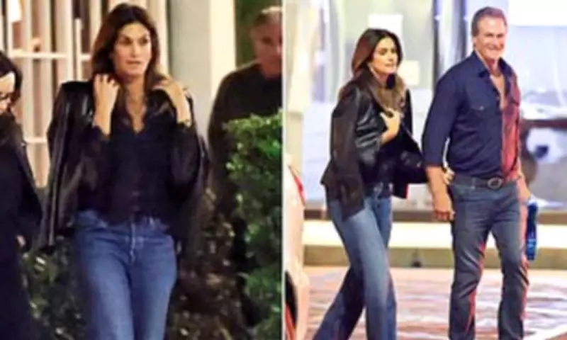 Cindy Crawford and Rande Gerber Hold Hands at Malibu Birthday Dinner
