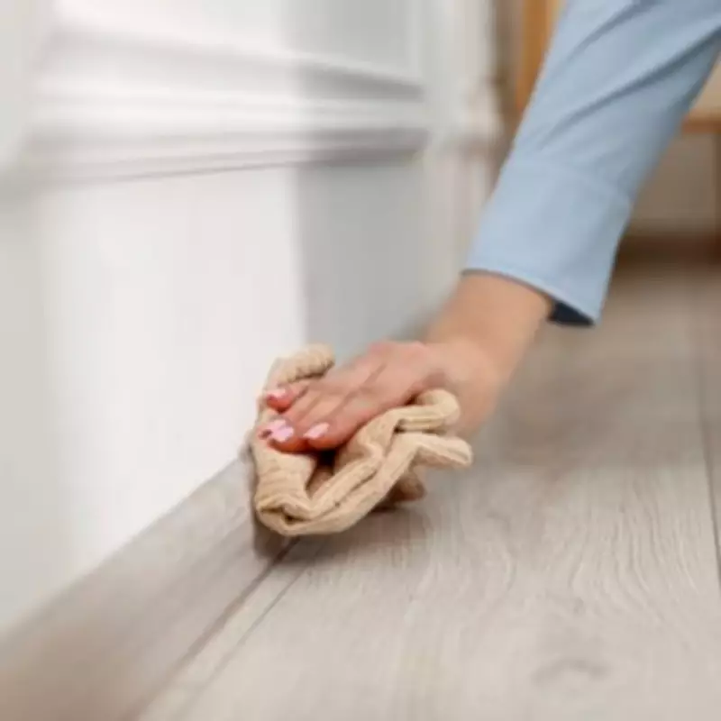 Clean Dusty Skirting Boards with This Simple Household Item