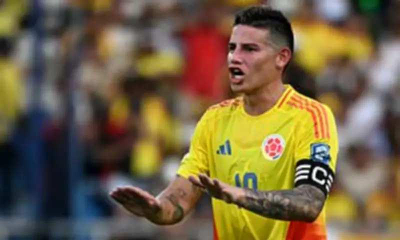 Colombia's James Rodriguez Hospitalised After Severe Dehydration Post-France Friendly