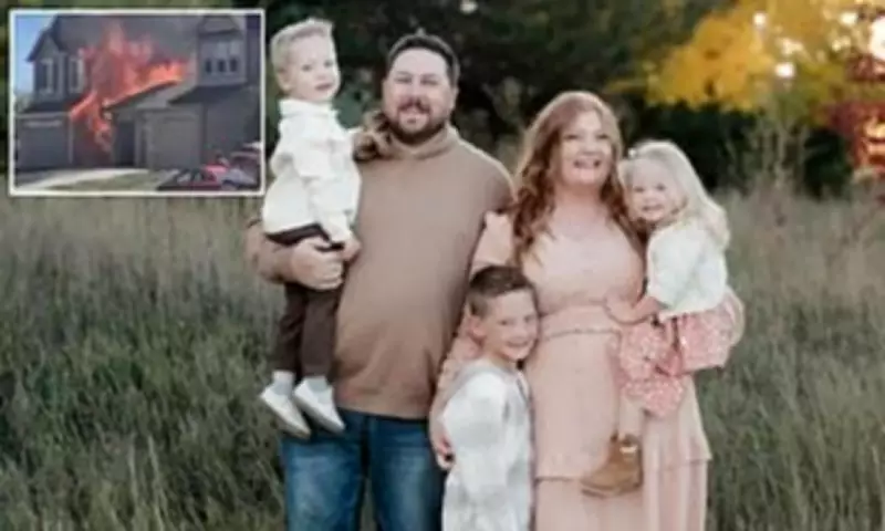 Colorado Family Loses Home and All Possessions After Neighbor's Grill Sparks Fire
