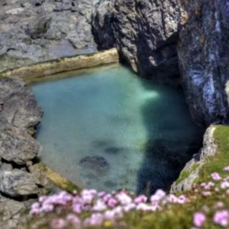Cornwall's Secret Mermaid Pool: A Hidden Tidal Lagoon on Porthtowan Beach