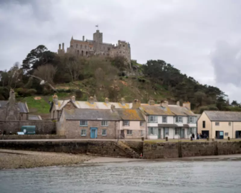 Cornwall's St Michael's Mount Battles Storm Goretti's Devastating Legacy