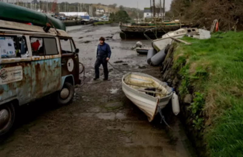Cornwall's Van Man Fights Fibreglass Pollution from Abandoned Yachts