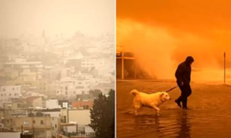 Cyprus Engulfed by Extreme Saharan Dust Storm, Health Crisis Declared