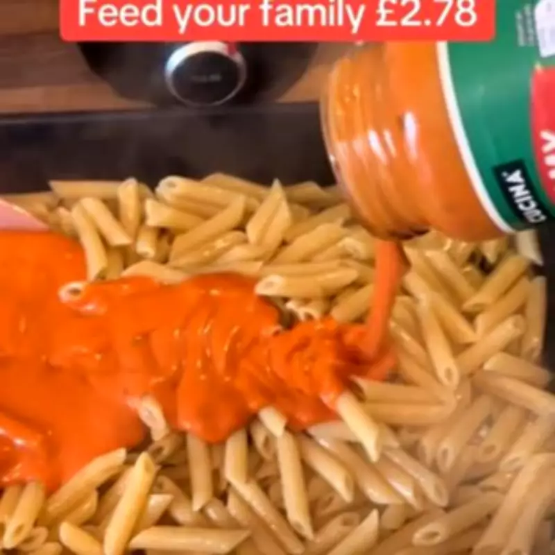 Dad's Three-Ingredient Pasta Bake Feeds Six for Under £3