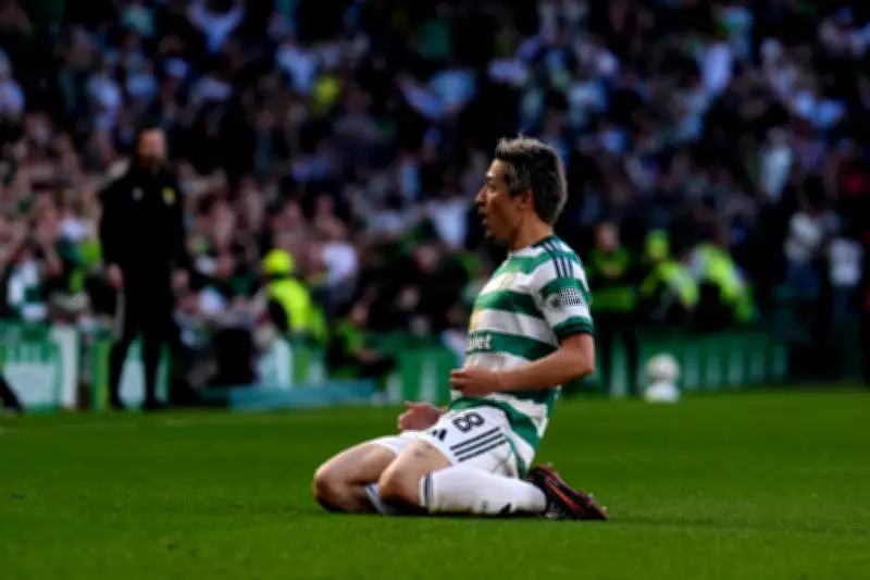 Daizen Maeda brace moves Celtic level on points with Hearts at top