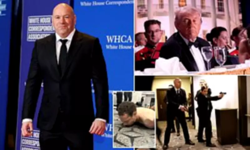Dana White Sparks Fury Calling WH Dinner Shooting 'F***ing Awesome'