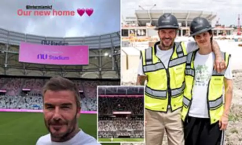 David Beckham Unveils Inter Miami's $750m Nu Stadium, Messi Stand Named