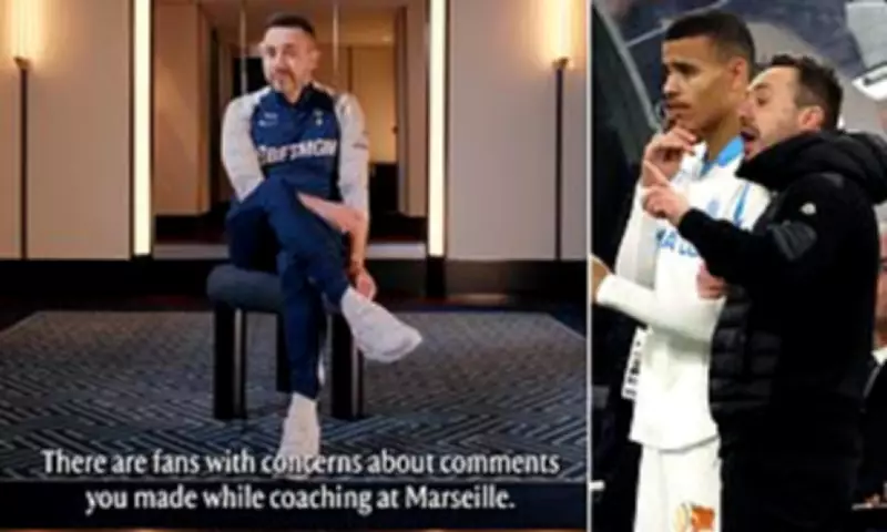 De Zerbi Addresses Tottenham Fans Over Greenwood Comments Backlash