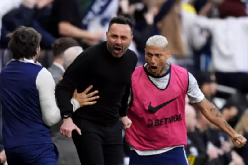 De Zerbi: One win can change everything for 'suffering' Tottenham