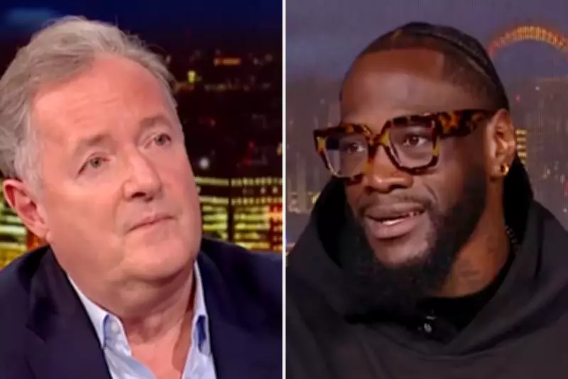 Deontay Wilder's X-Rated Fatherhood Tale Leaves Piers Morgan Speechless