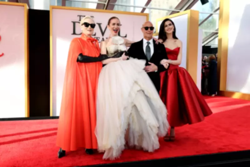 Devil Wears Prada Stars Reunite in Fashion Spectacle for Sequel Premiere