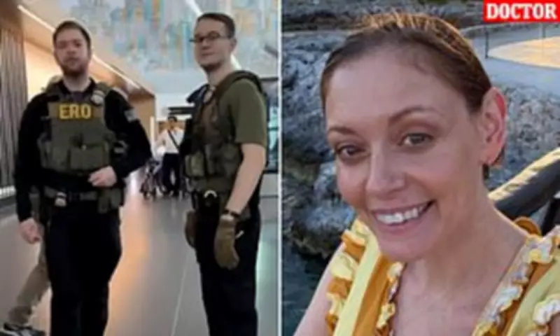 Doctor's Airport Confrontation with ICE Agents Backfires as She Loses Followers