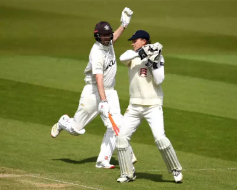 Dom Sibley's first century of the year gives Surrey edge over Essex