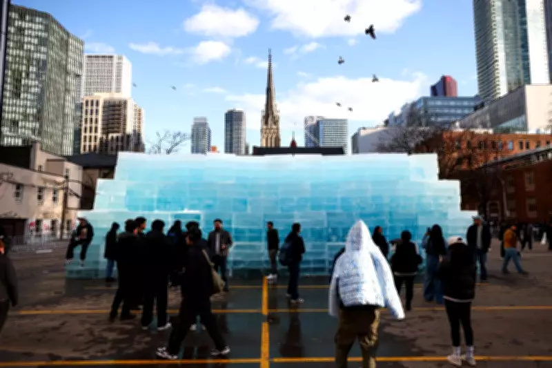 Drake's Ice Block Album Stunt Sparks Chaos as Toronto Police Intervene